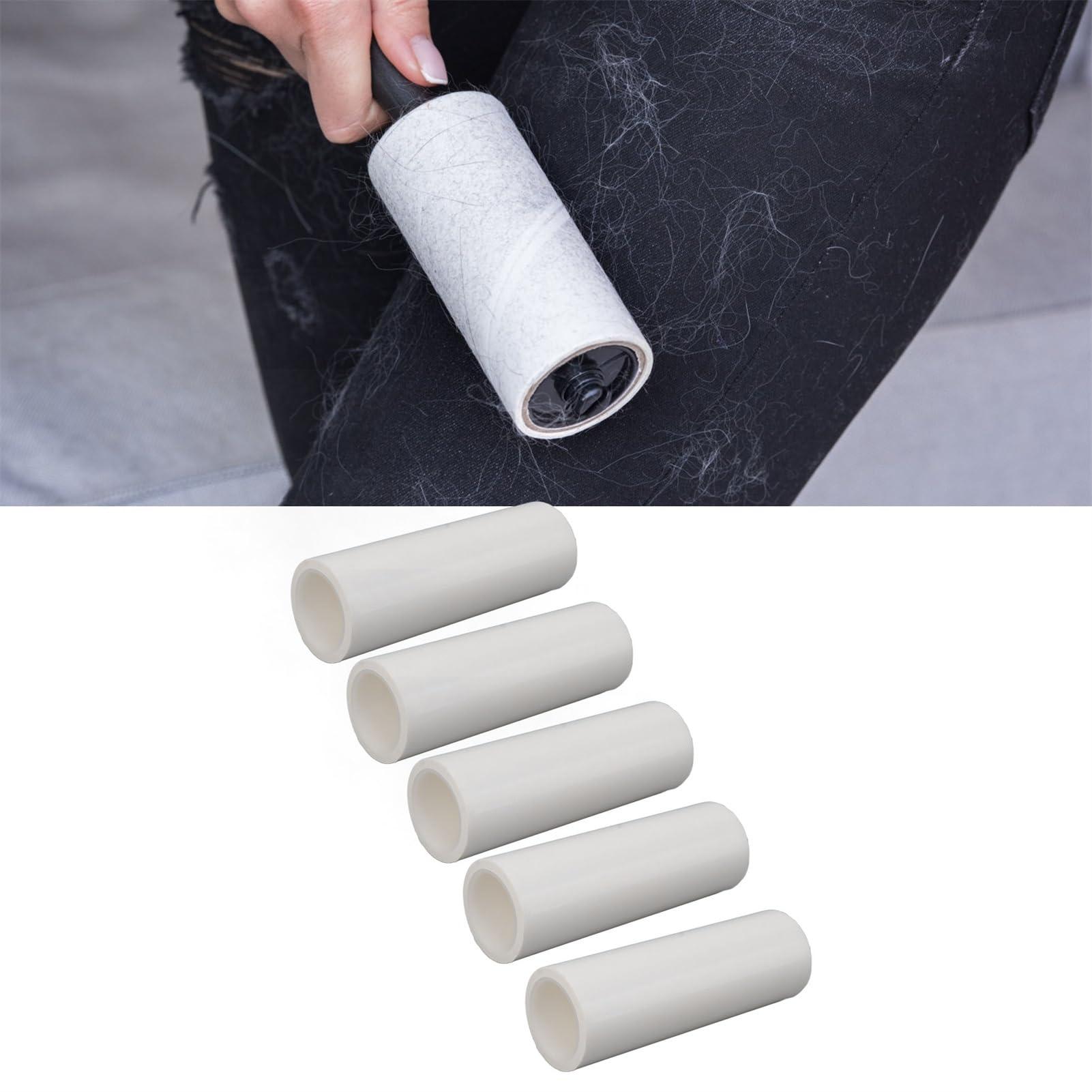 NYSUZHOUJI 5Pcs Lint Roller Refills Static Extra Sticky Lint Roller Refills for Clothes Pet Dog Cat Hair (10 Inch)