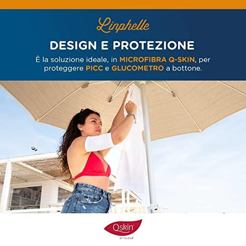 Linphelle Linphelle Coverpicc - Upper Arm Cover for Picc Line, Soft Microfiber Arm Sleeve, Ideal for Picc Line, Glucose Sensor, Tattoo or Wounds, Turtle, Size X-Large