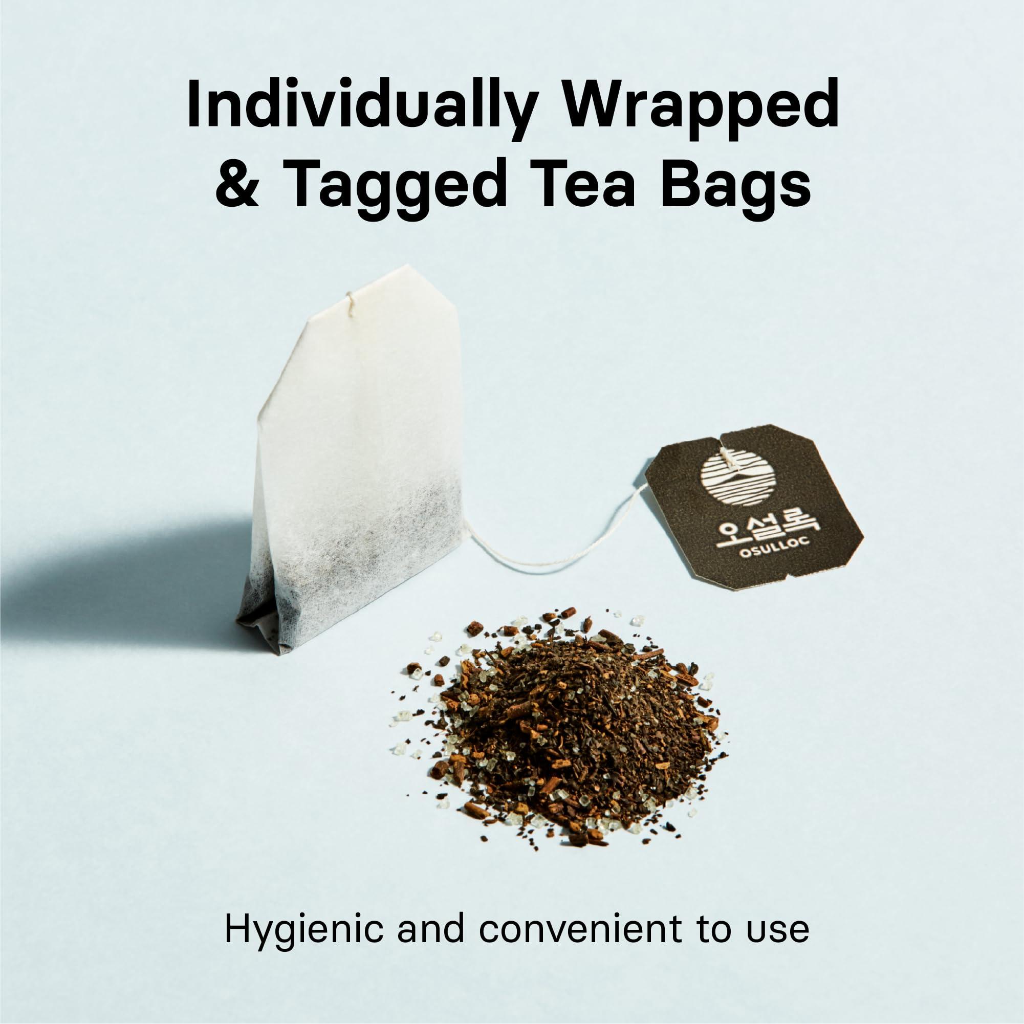 Osulloc OSULLOC Premium Tea Collection (40 Count, 10 flavors x 4ea) & Honey Pear Tea (20 count)