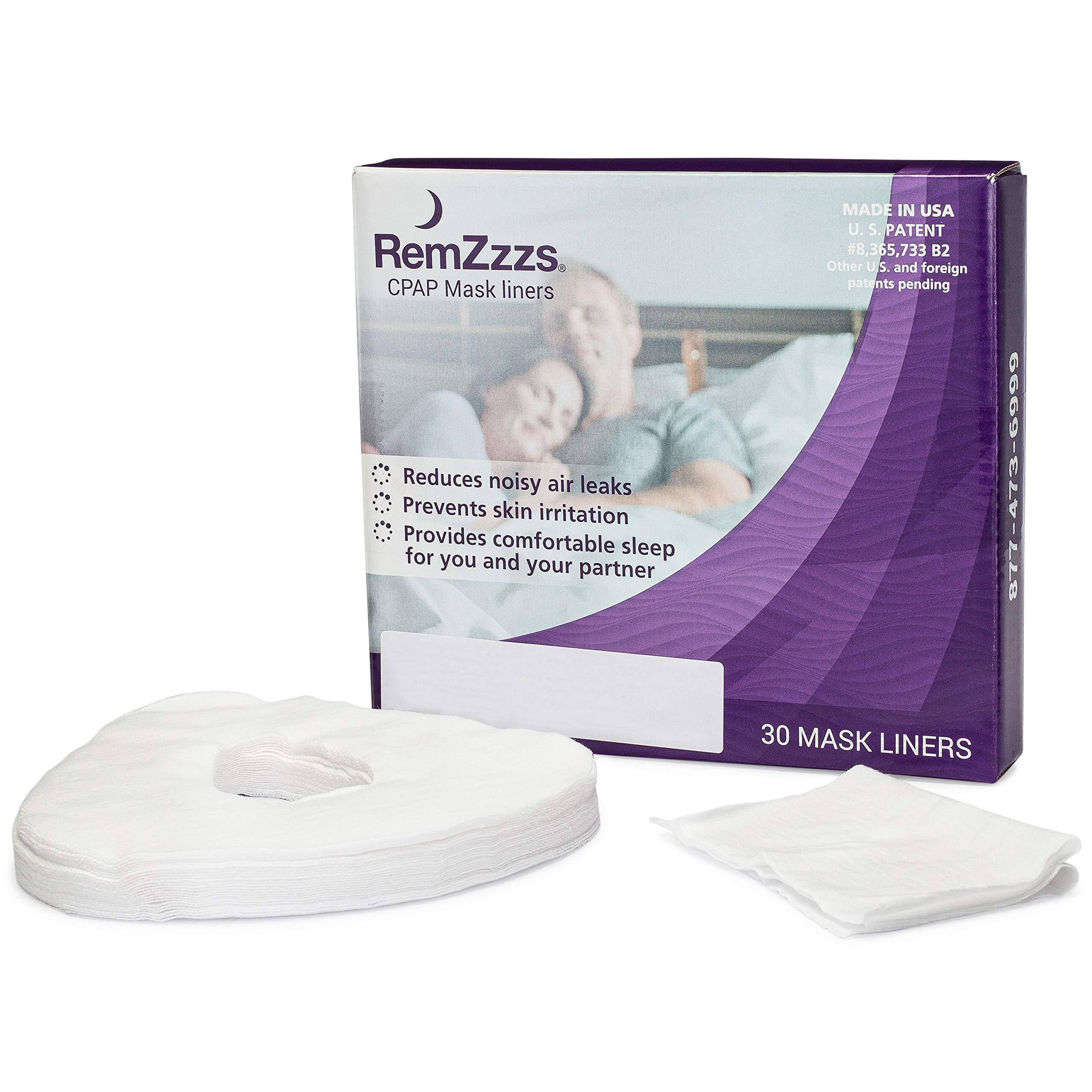 RemZzzs RemZzzs Full Face Cpap Mask Liners (K3-FL) - Reduce Noisy Air Leaks and Painful Blisters - Cpap Supplies and Accessories - Compatible with Resmed Respironics DeVilbiss