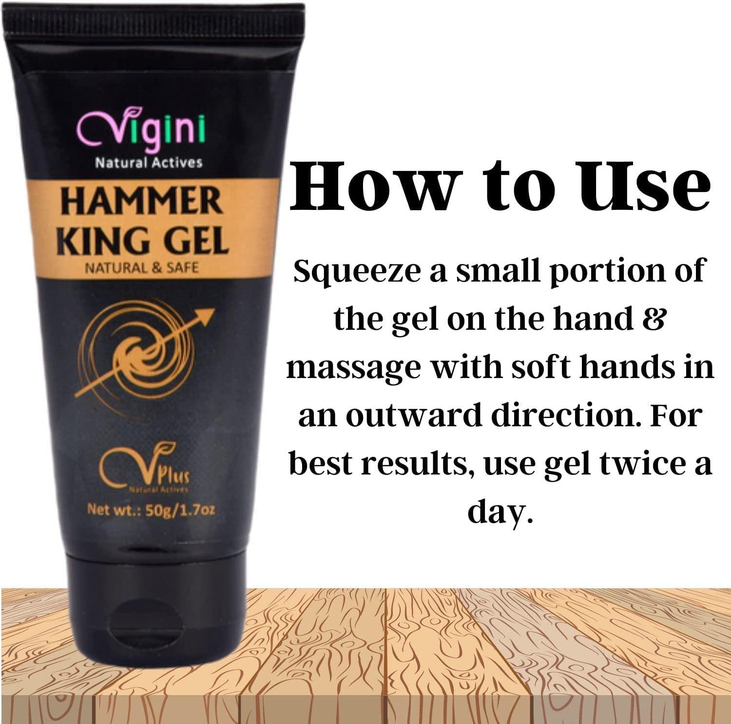 SENTA SENTA Natural Hammer King Massage Gel for Men 50g