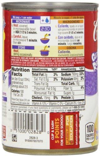 Campbell's Campbell's Condensed Soup, Double Noodle, 10.5 Ounce (Pack of 24)