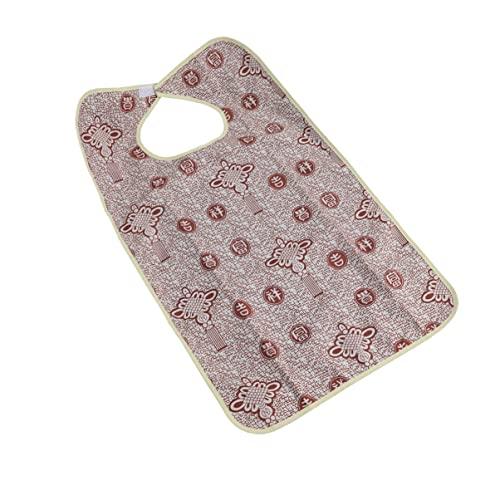 Milisten Milisten Adult Bib Waterproof Bibs Waterproof Clothing Protector Bib Waterproof Bib for Adults Scrubable Clothes Adult Costumes