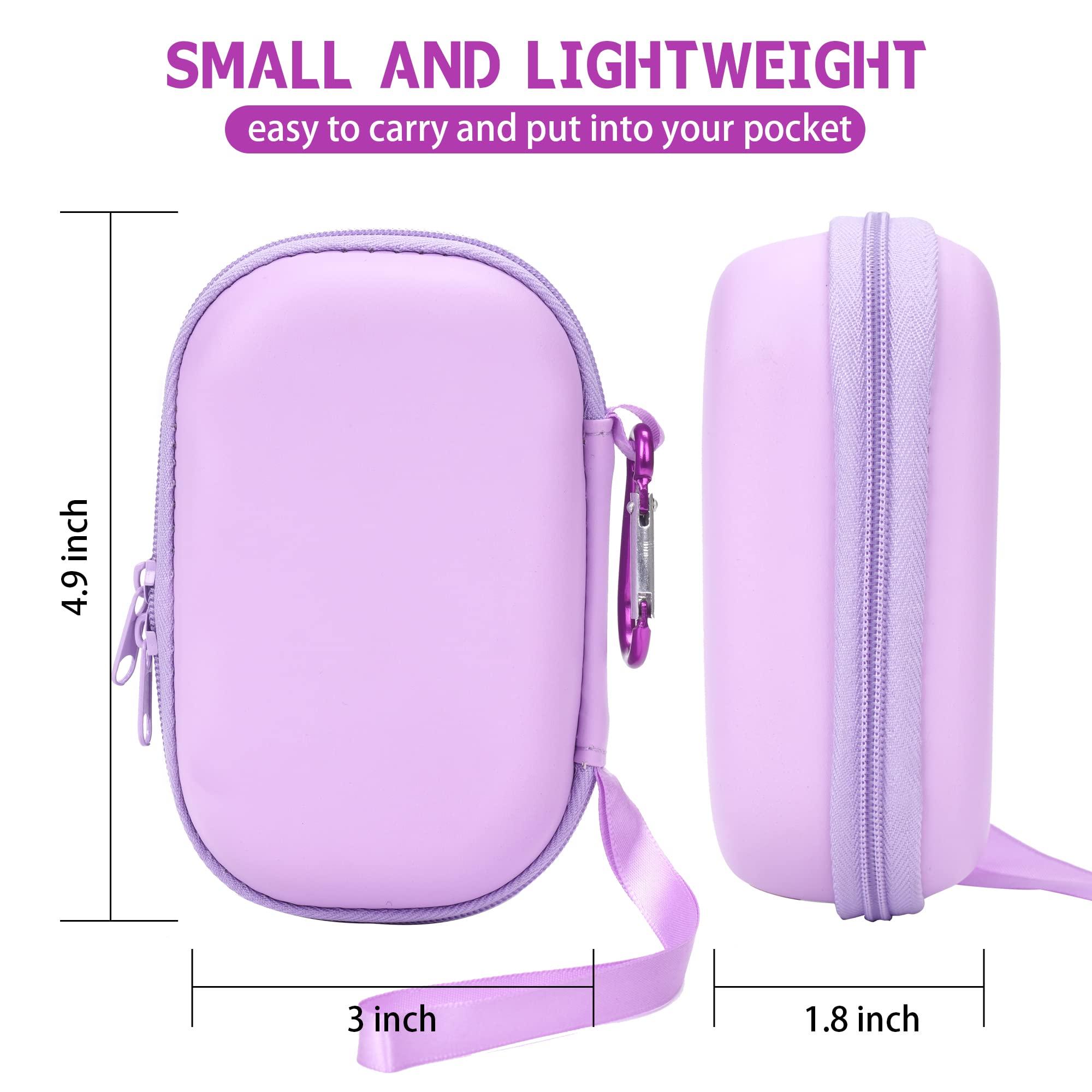 MGZNMTY MGZNMTY Asthma Inhaler Holder Case, Storage and Travel Handy Inhaler Case for Adults and Kids (ONLY CASE) (Purple)
