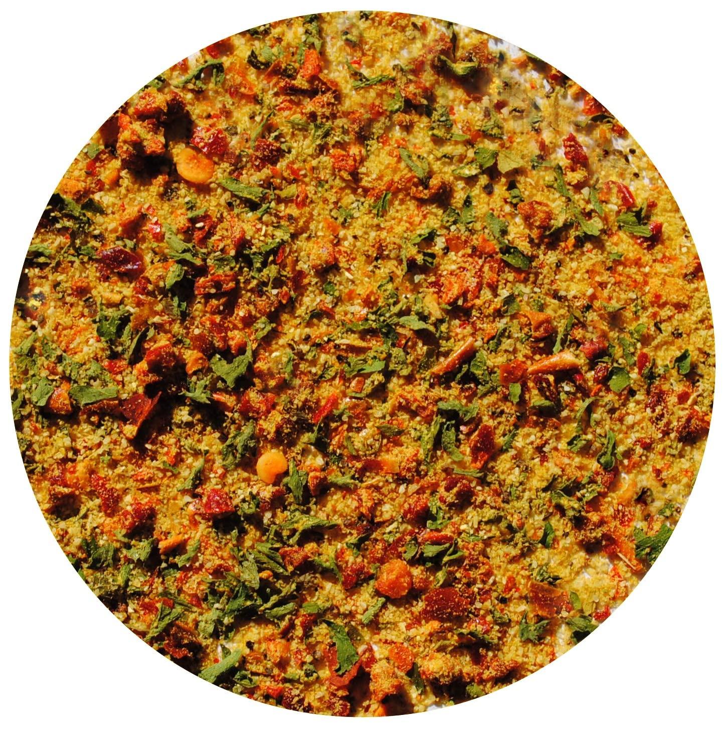 Unique Flavors NO SALT Caribbean Egg Seasoning For Scrambled Eggs Or Omeletts 3 oz Glass Bottle - Unique Flavors