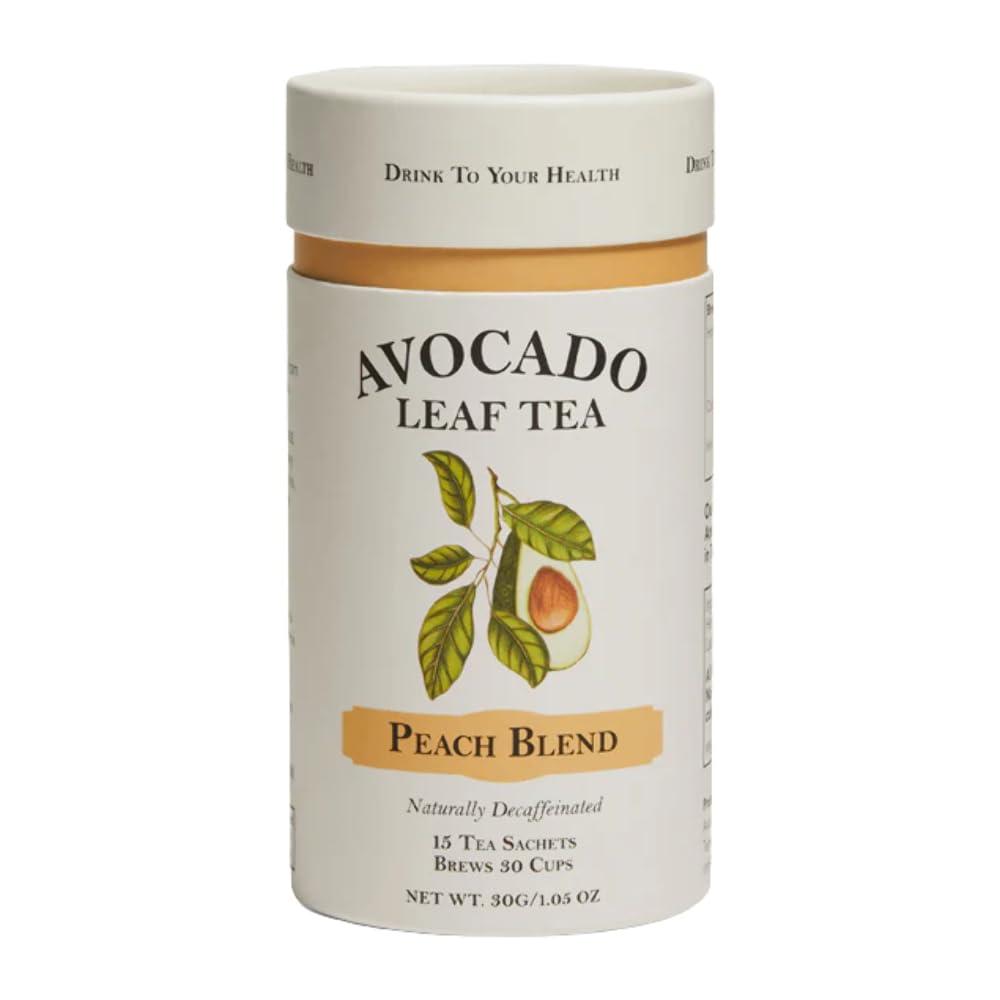 avocado leaf tea Avocado Leaf Tea Peach Tea Caffeine-free | Herbal Tea | Immune Support | Cold Brew or Hot Tea | 15 Tea Bags -30 Servings (Gluten Free, Non-GMO)