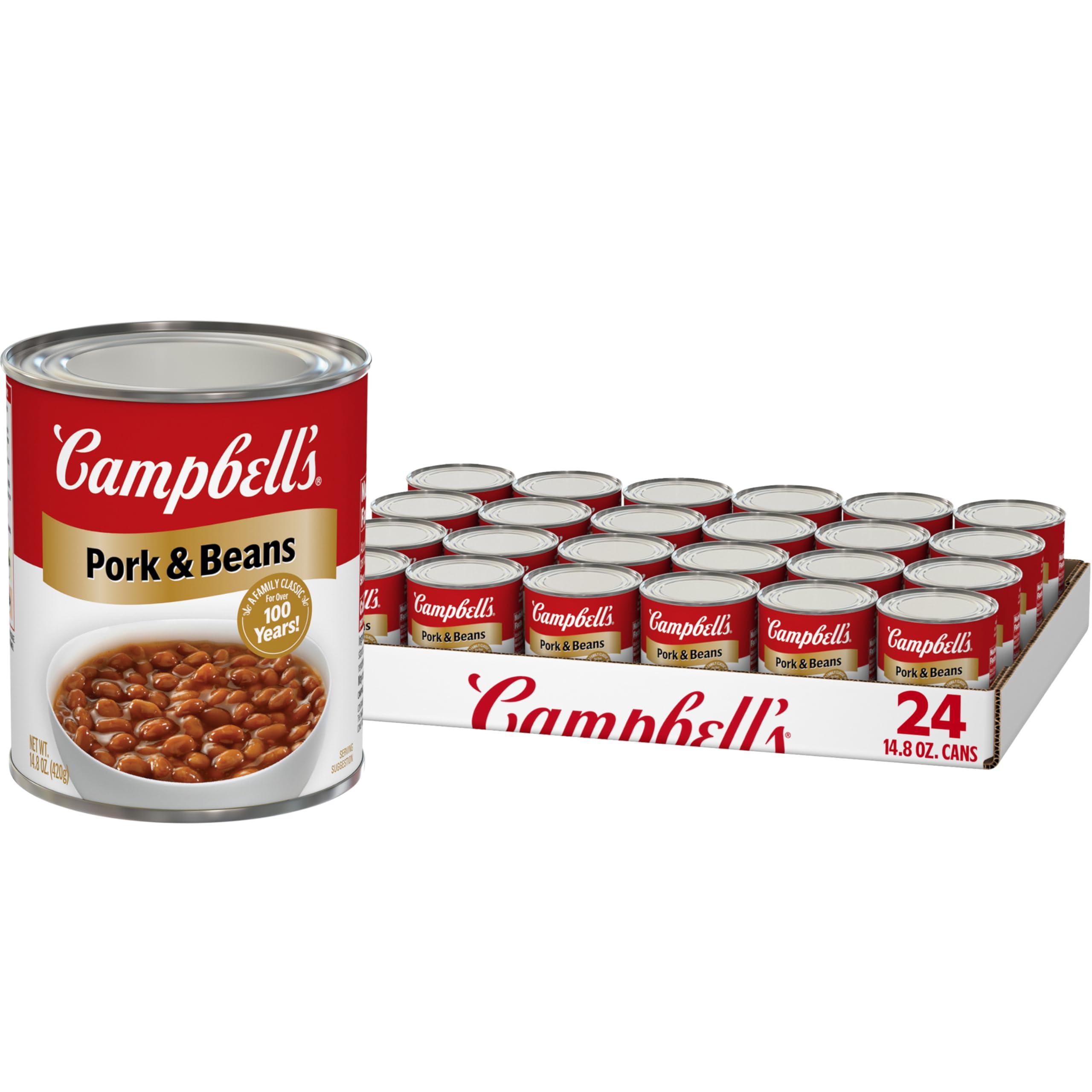 Campbell\'s Campbell\'s Pork and Beans 14.8 Ounce Can (Pack of 24)