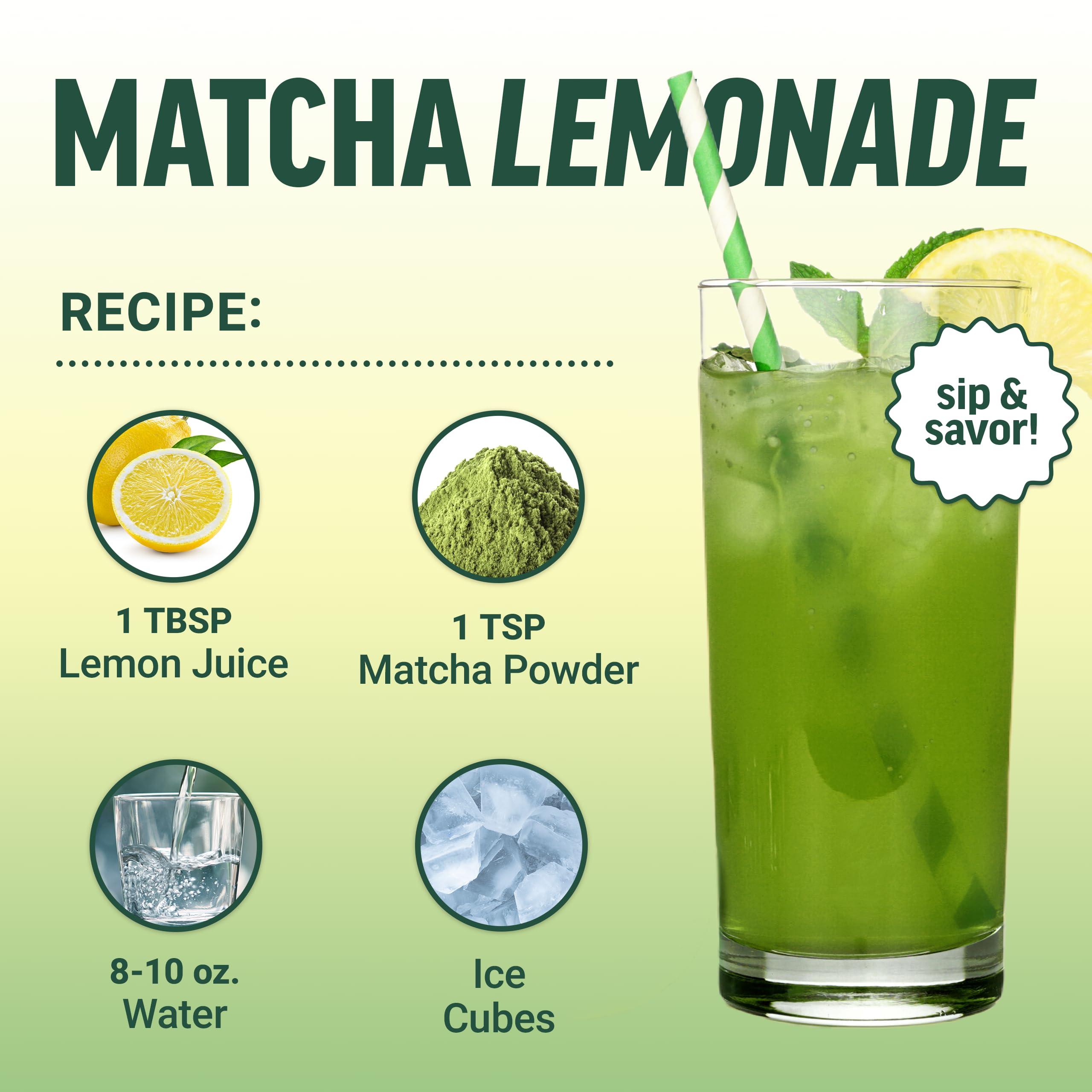 Force Factor FORCE FACTOR Organic Matcha Green Tea Powder for Energy, Focus, and Daily Wellness, Culinary Grade, USDA-Certified Organic, Rich and Delicious Flavor 169g, 84 Servings