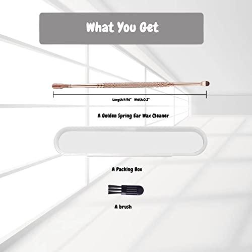 ILYISFMTY Spiral Ear Wax Remover Ear Cleaning Tool Ear Wax Removal Tool Ear Cleaner Ear Wax Removal kit Spring Ear Wax Cleaner Tool Set