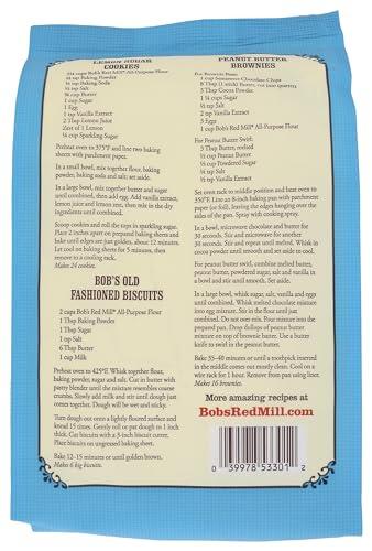 Bob\'s Red Mill Bob\'s Red Mill Unbleached White All-Purpose Flour, 5 LB (Pack Of 4)