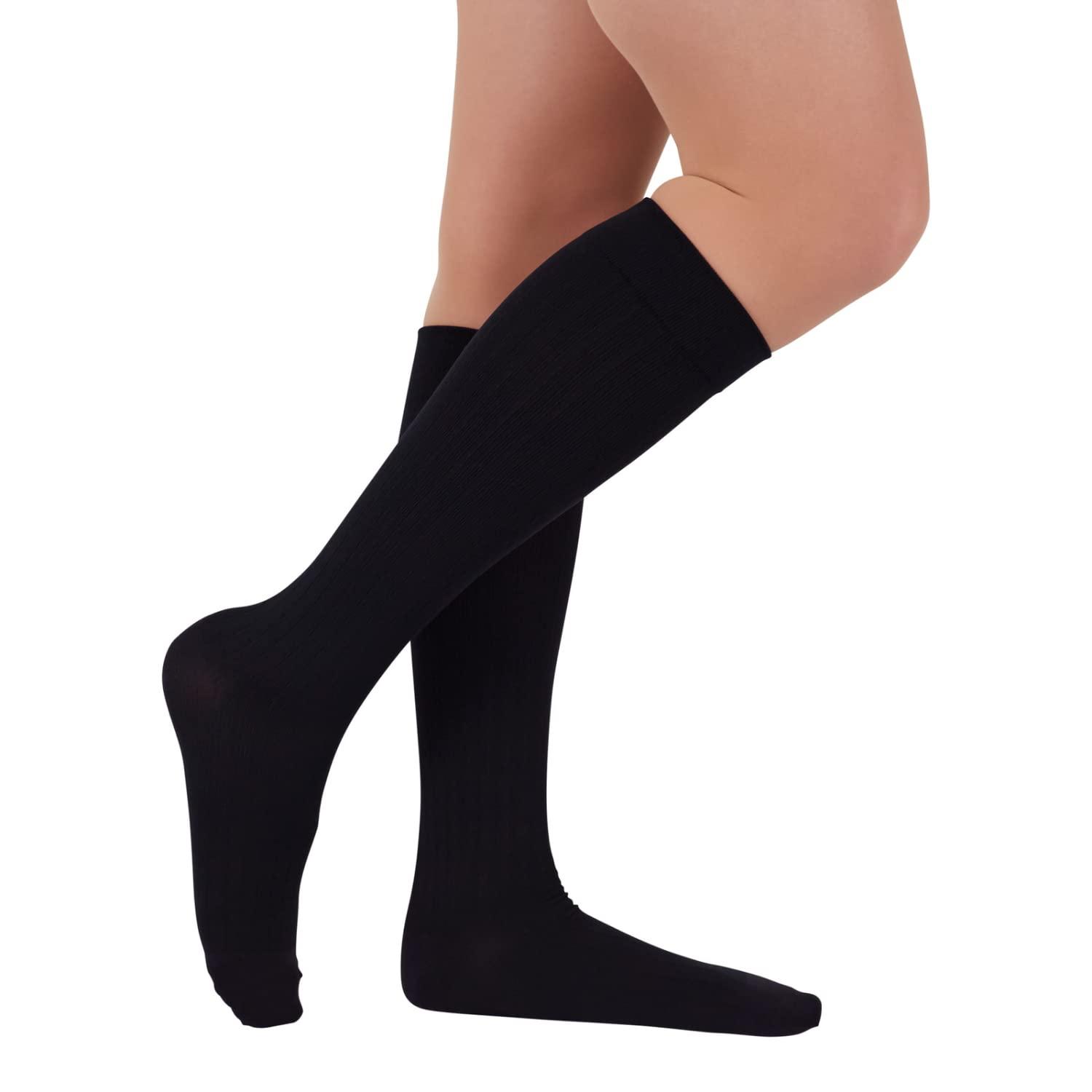 Rejuva Rejuva Freedom 15-20 mmHg Knee High Compression Socks Men & Women Long Socks