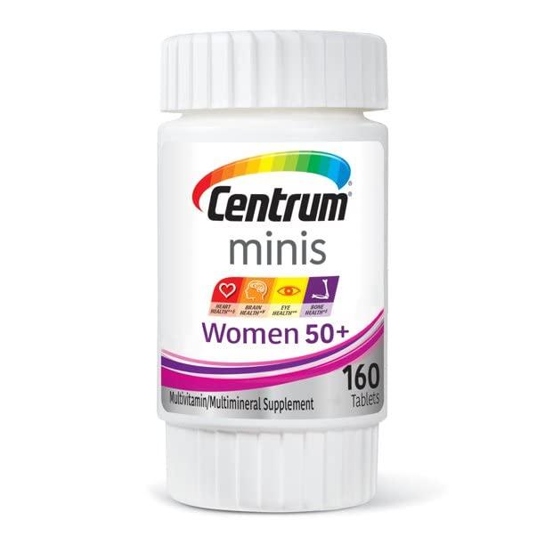 Tablets Tablets Minis Women 50+ Multivitamin Multimineral Heart, Brain, Eye, 160