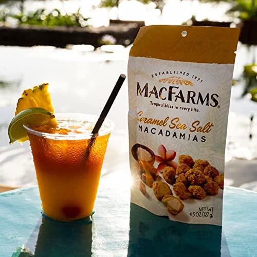 MacFarms MacFarms Caramel Sea Salt Macadamia Nuts - 10 Oz (Pack of 3)