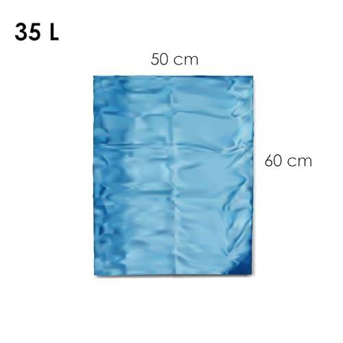 D.RECT D.RECT Bin Bags 35L - Bin Liners 80 Pieces - Rubbish Bags - Bin Bag Perfect for Everyday Use, Household, Office, Kitchen & Caterers, 4 Colours