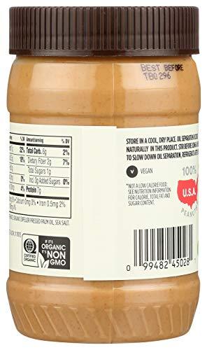 365 by Whole Foods Market 365 by Whole Foods Market, Organic Unsweetened Peanut Butter, 16 Ounce