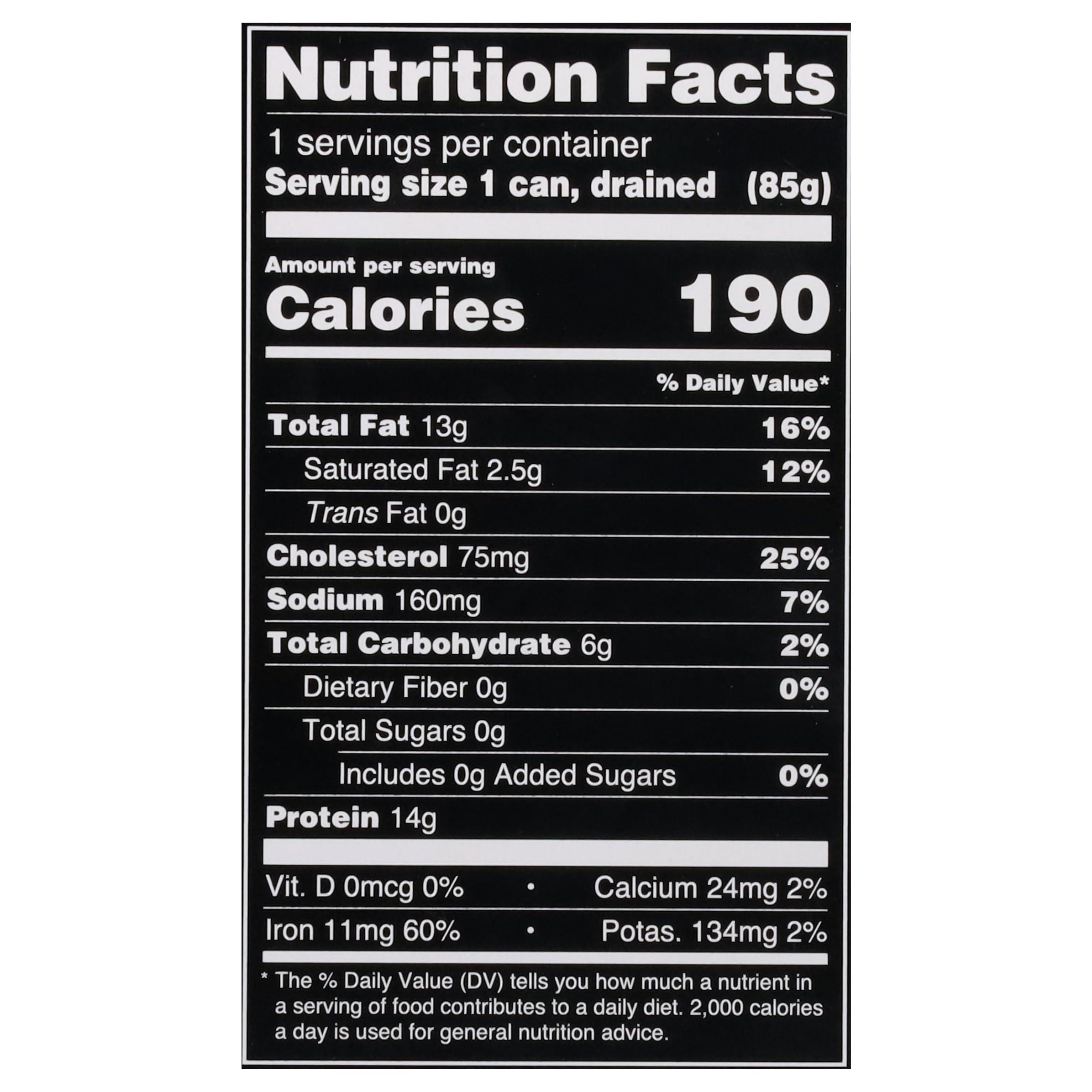 Crown Prince Crown Prince Smoked Oysters in Olive Oil, 3.75 Ounce Cans (Pack of 6)