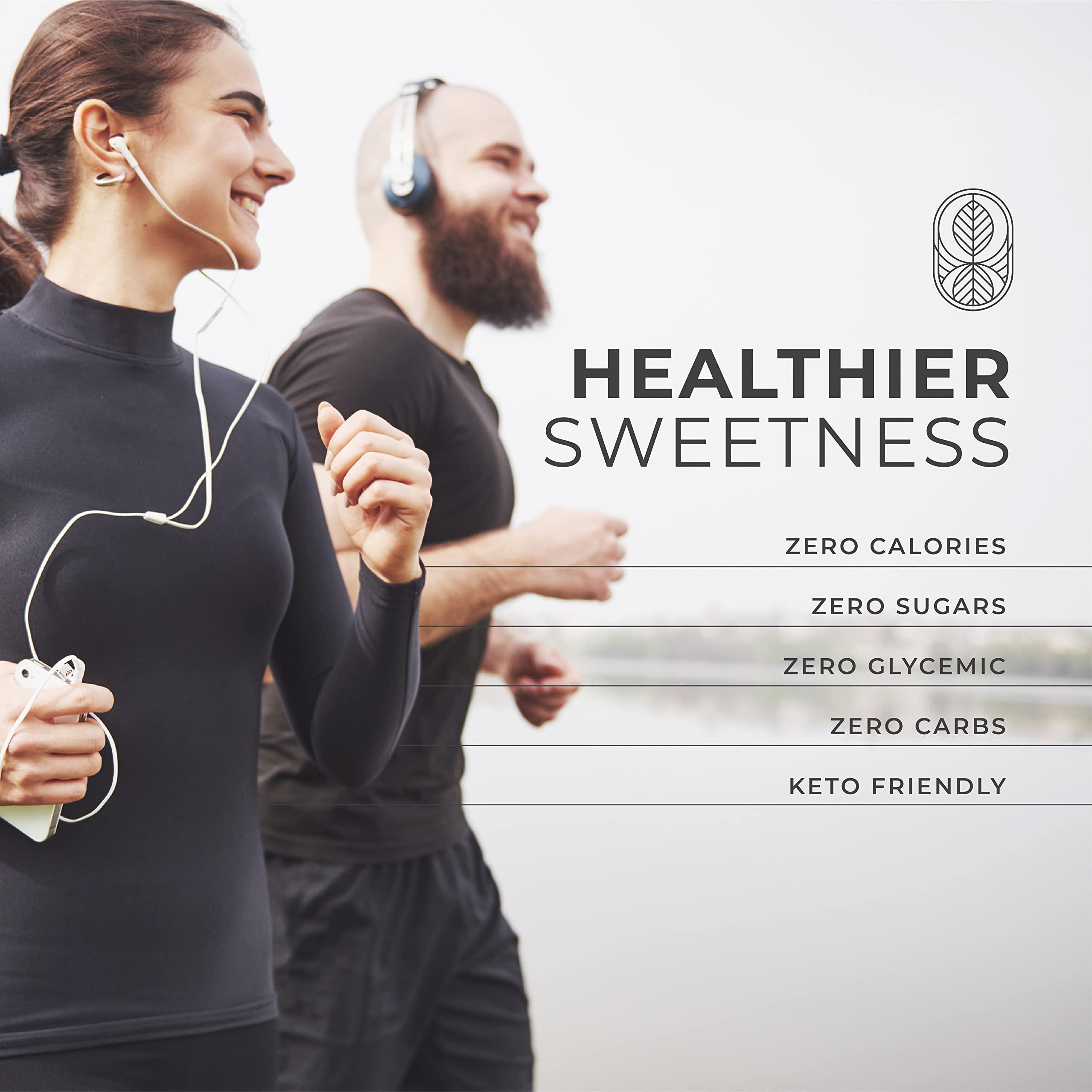 Gaudum MONK FRUIT SWEETENER LIQUID - 100% MONK FRUIT EXTRACT - No Erythritol, Zero Calories & Sugars, No added water, Keto-friendly, Designed for Tea Lovers