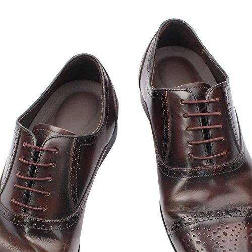 FOOTINSOLE.COM footinsole Heel Cushion Dress Shoe Insoles - Best Shoe Inserts - Leather Brown