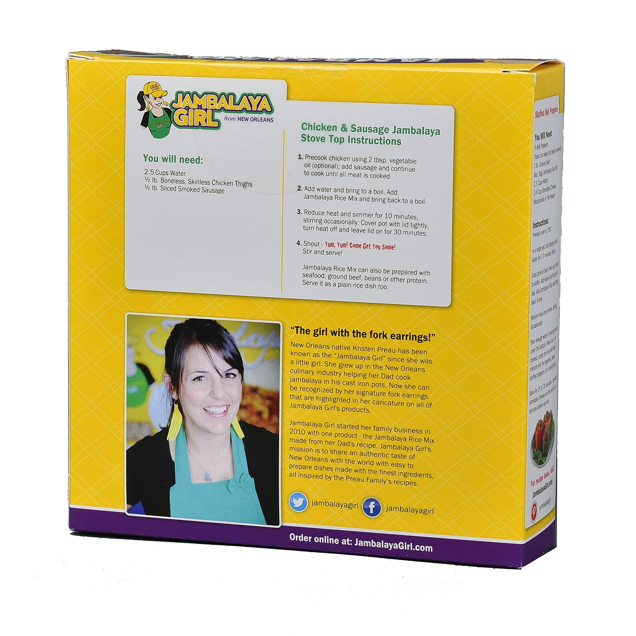 Jambalaya Girl Jambalaya Girl Jambalaya Seasoned Rice Blend 8oz (1 Pack)