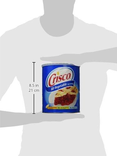 Crisco Crisco All-Vegetable Shortening, 6-Pound Cans (Pack of 2)