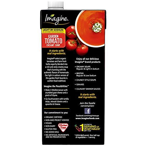 Imagine Organic Soup Imagine Organic Soup Variety Pack: Super Greens, Sweet Pea, Creamy Garden Tomato, Creamy Butternut Squash, 32 ounce (Pack of 4)