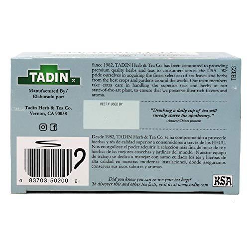 TADIN Tadin Spearmint Tea, Helps Relieve Stomach Pain and Indigestion, 24 Count (Pack of 3)