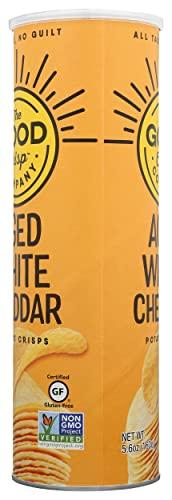 The Good Crisp Company THE GOOD CRISP COMPANY Aged White Cheddar Potato Crisps, 5.6 OZ