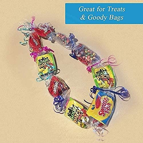 JOYIT JOYIT 330 ft Clear Cellophane Wrap Roll (31.5 in x 330 ft) - 3 Mil Thicken Cellophane Roll, Clear Cellophane Bags Large, Clear Wrapping Paper for Flower Gift Baskets Wrap31.5\" fold into 16