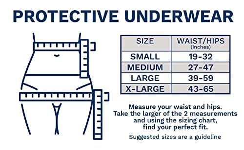 EGOSAN Egosan Super Incontinence Adult Pull Up Underwear with New Stretchable Waistband, Maximum Absorbency for Active Men and Women (Medium, 14 ct*, 14 Diapers)