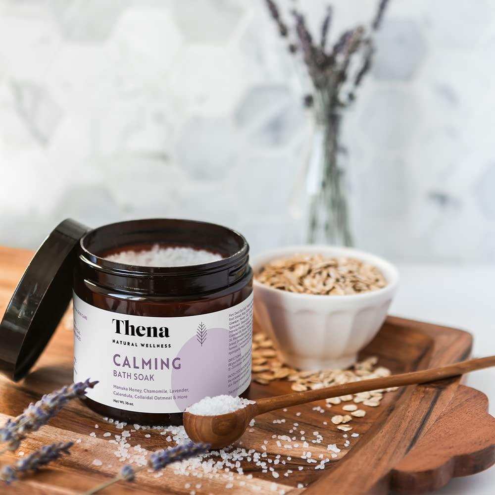 THENA Natural Wellness Thena H Salve & Calming Soak Natural Hemmoroid Treatment Gentle Soothing Self Care Men & Women
