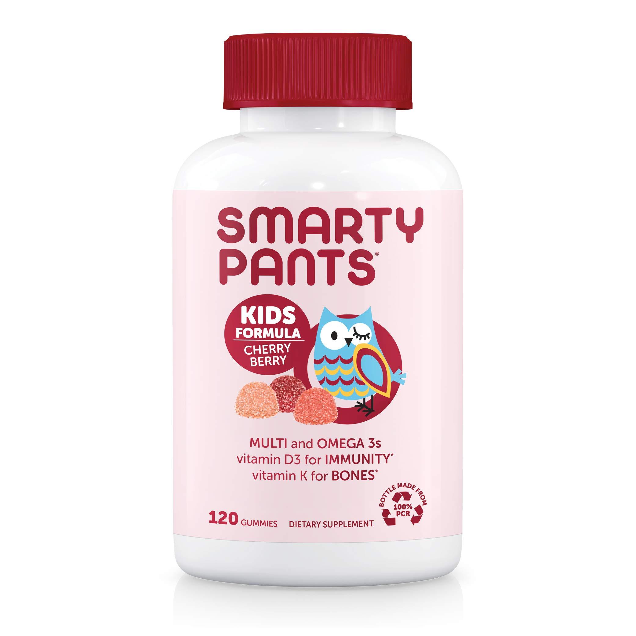SmartyPants SmartyPants Kids Multivitamin Gummies & Teen Guy Multivitamin Gummies: Omega 3 Fish Oil (EPA/DHA)