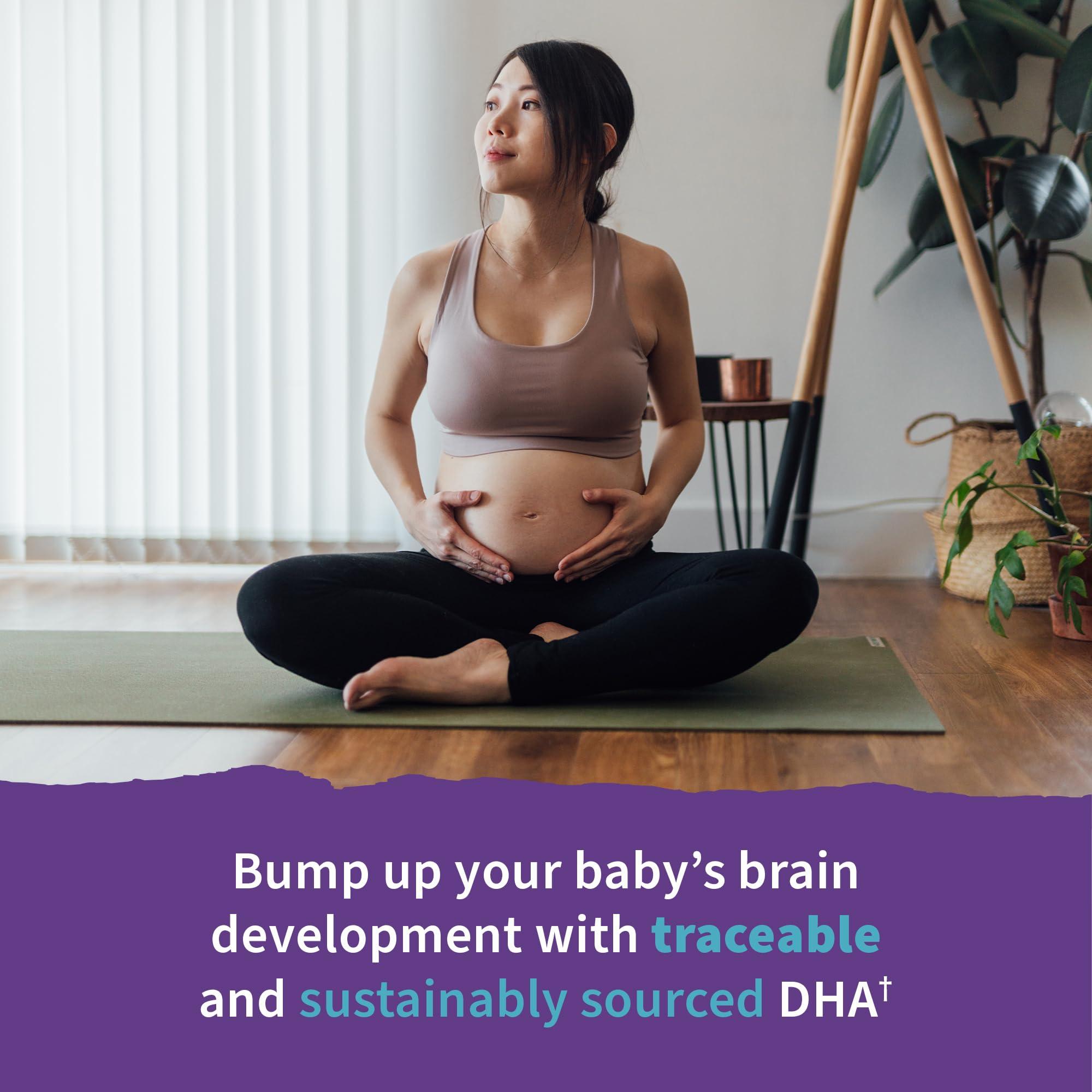 Garden of Life Garden of Life Dr. Formulated Prenatal DHA Fish Oil - 550mg DHA & DPA in Triglyceride Form 100% DV Vitamin D3, Single Source, Mercury Free Omega 3 DHA Supplements for Women's Health, 30 Softgels