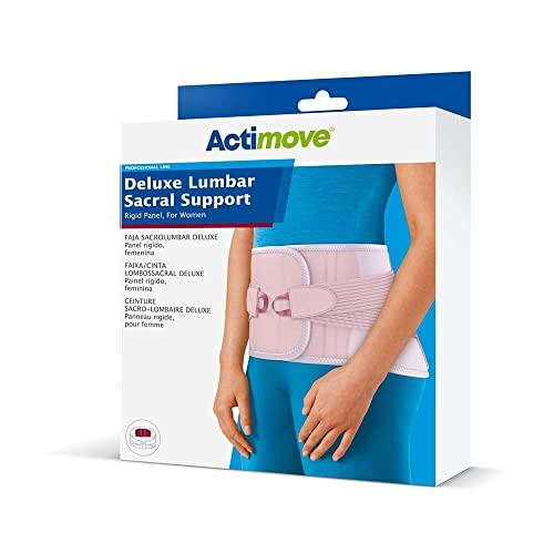 Actimove Actimove Professional Deluxe Lumbar Sacral Support Rigid Panel, For Women, Lavender, X-Large