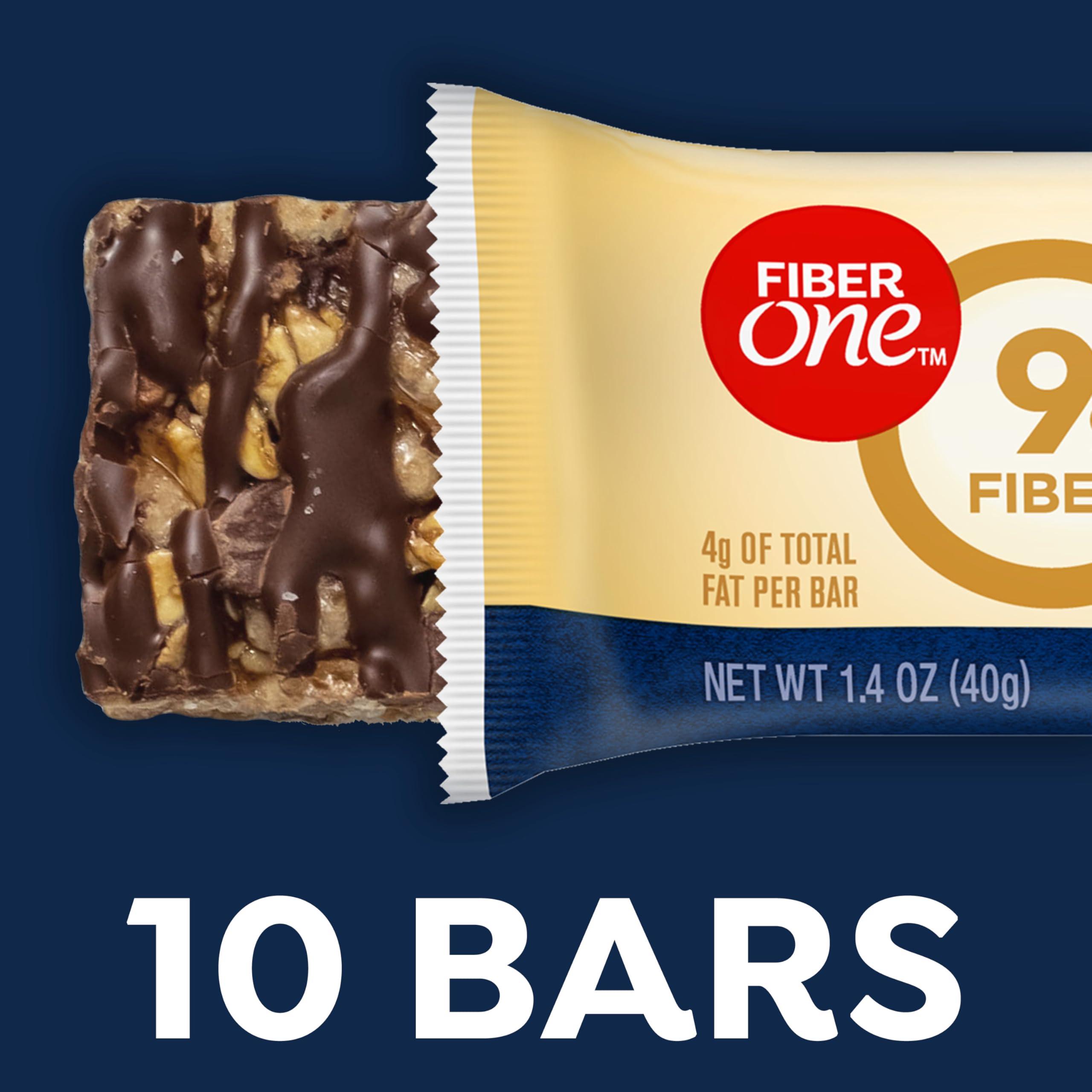 Fiber One Fiber One Chewy Bars, Oats & Chocolate, Fiber Snacks, 14.1 oz, 10 ct