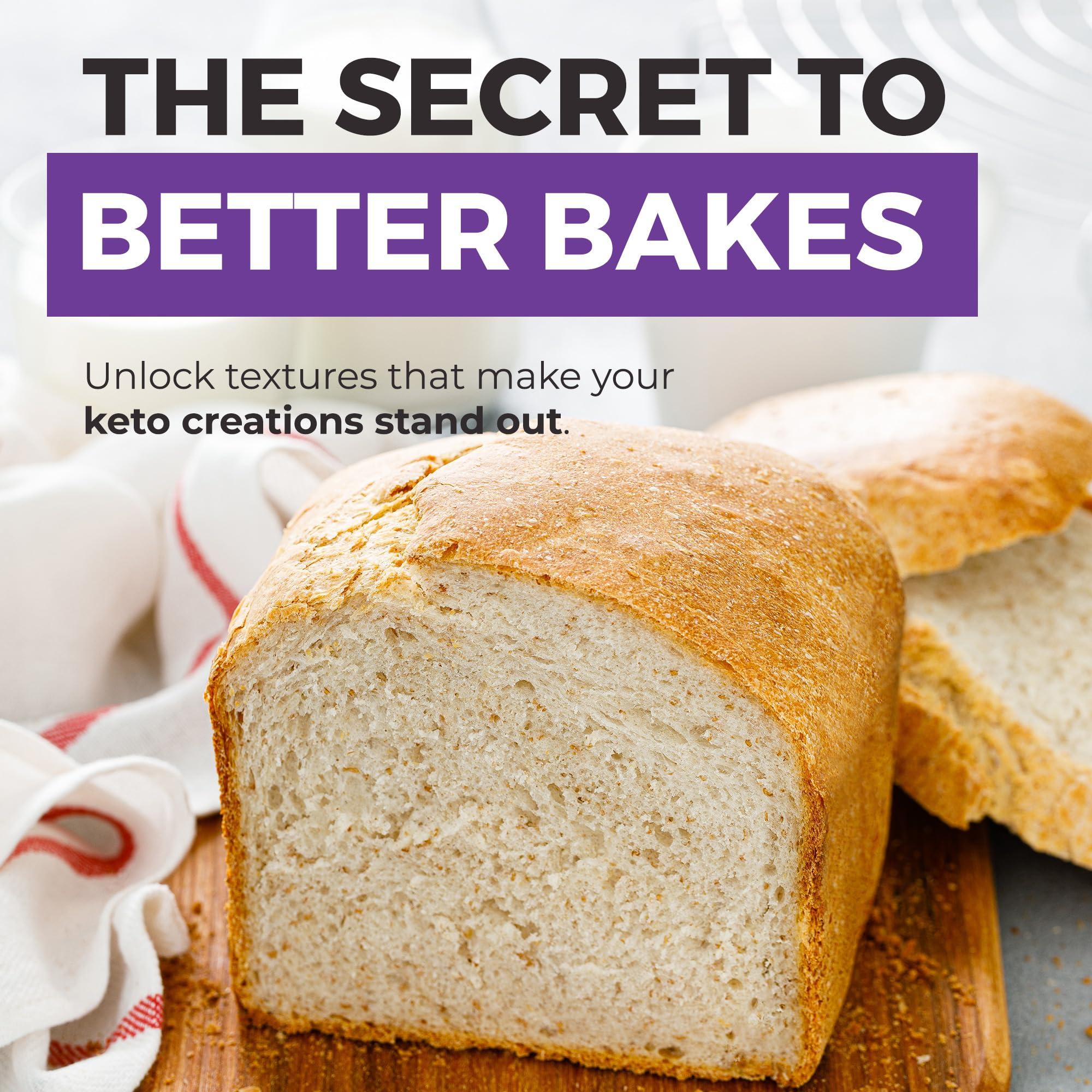 MODERN MOUNTAIN Lupin Flour (3 lb) Low-Carb Flour, 2g Net Carbs Per Serving, Improve Keto-Friendly Baked Goods, High in Protein and Fiber, Keto, Gluten-Free, Non-GMO