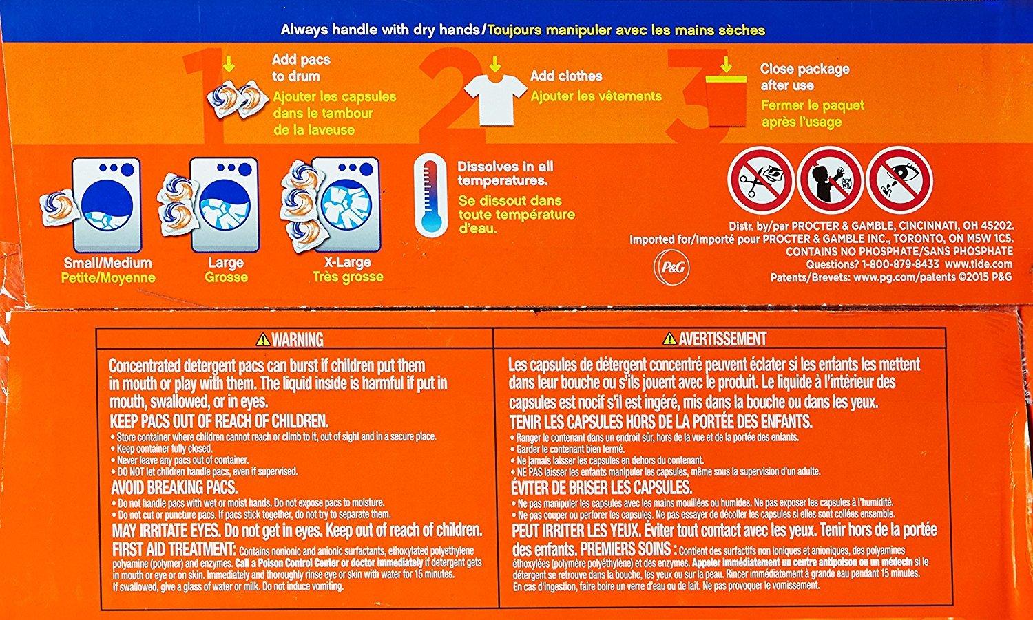 Tide Tide Spring Meadow Pods, 152 Count