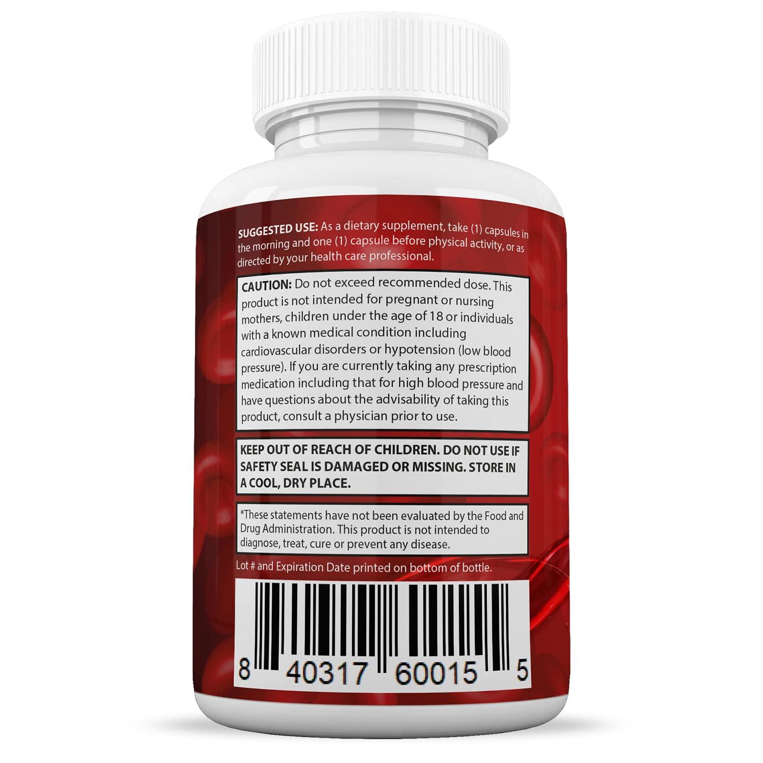 Justified Laboratories Reversirol Advanced Formula 620MG Formula Supplement Pills 60 Capsules