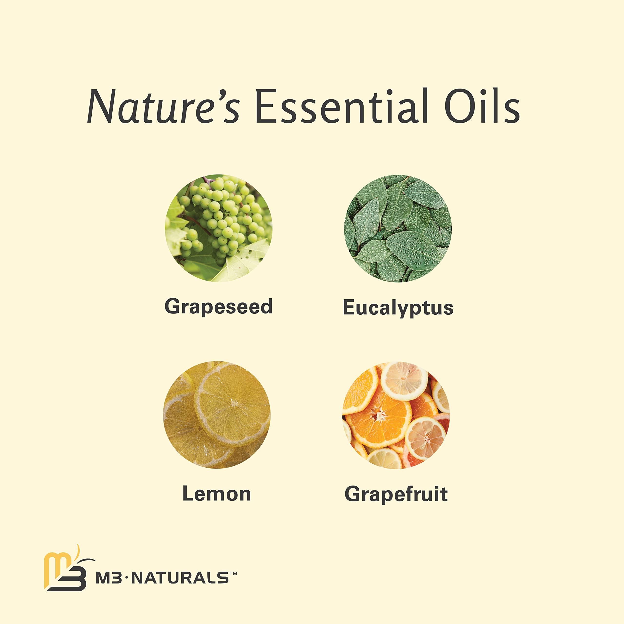 M3 Naturals Anti-Cellulite Massage Oil, 2 Pack, Collagen and Stem Cell Skin Tightening Therapy for Women, 8 Fl Oz Each by M3 Naturals