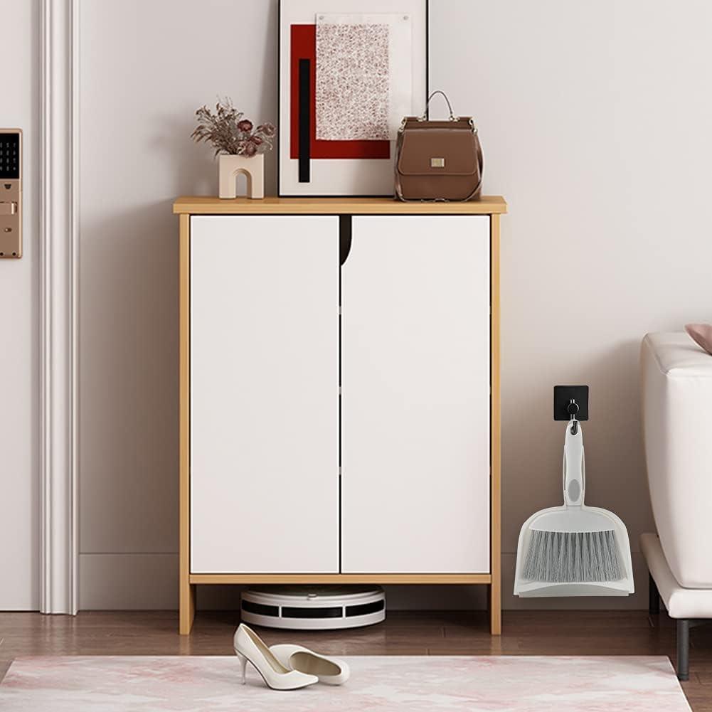 WDDBHSKN Broom Dustpan Brush Small Dust pan : Mini Broom and Dustpan Set Small Dust pan and Brush Set Whisk Broom and Dustpan Set Small Broom and Dust pan Set for Desk, Home,Tent,Small Dust pan (Gray 3pcs)