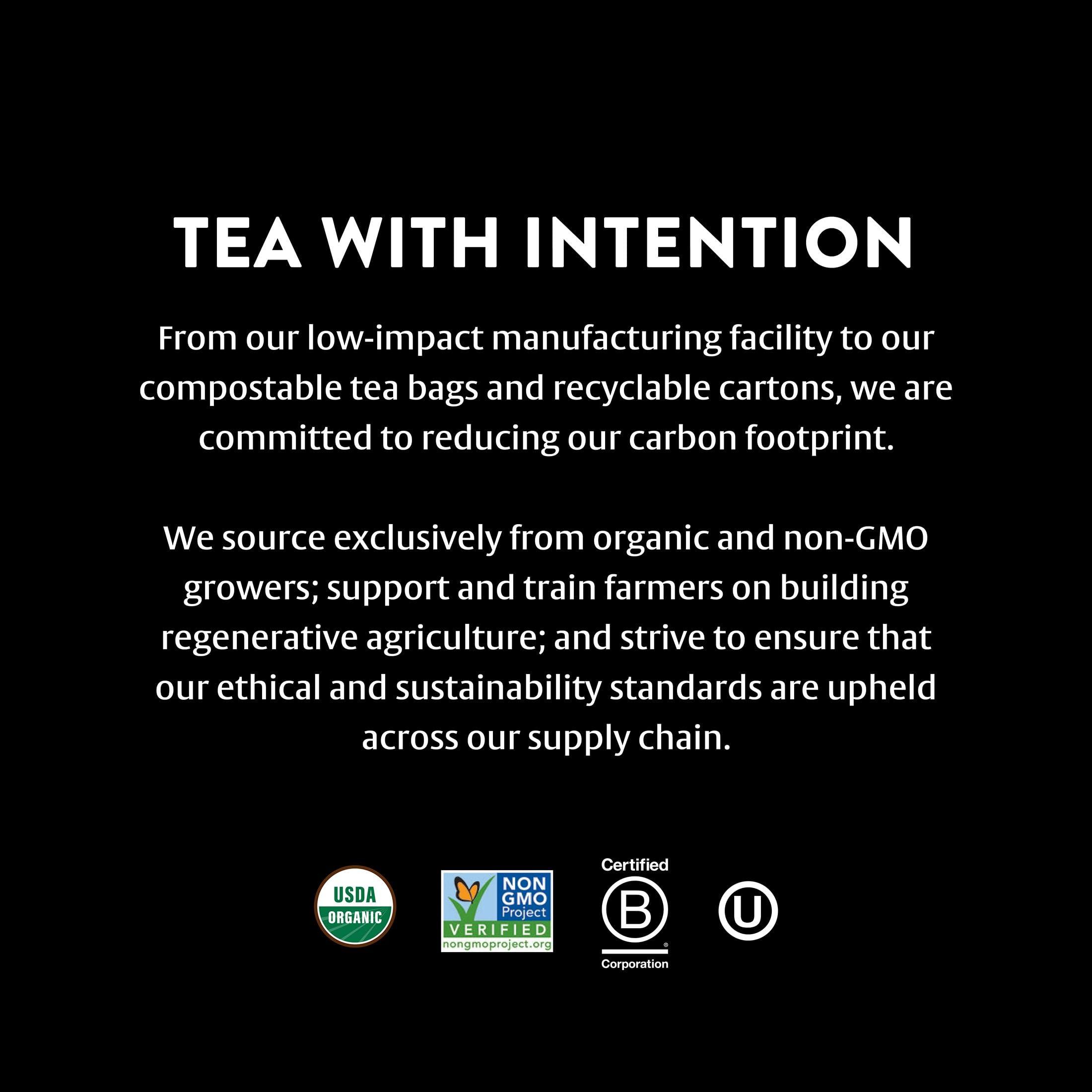 Choice Organic Teas Choice Organics - Organic Apple Mate Tea (3 Pack) - Compostable - Contains Caffeine - 48 Organic Yerba Mate Tea Bags