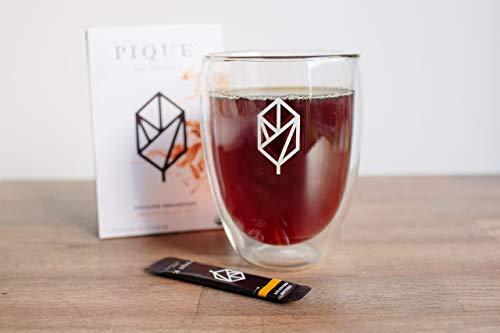 PIQUE Pique Organic English Breakfast Tea Crystals - Caffeinated Black Tea for Energy, Prebiotic Polyphenols Support Healthy Digestion, Immunity - 14 Single Serve Sticks (Pack of 1)