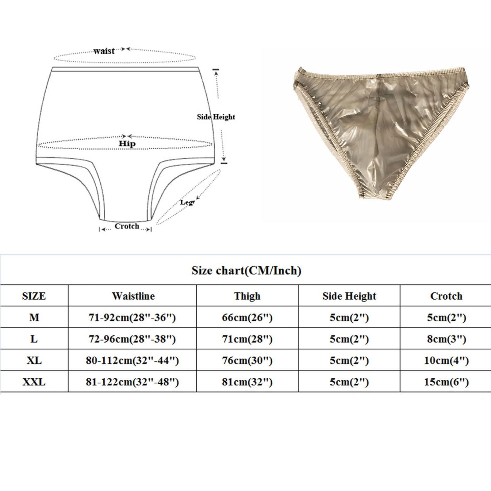 Swing Penguin Plastic Pants for Incontinence Men Waterproof Adult Pull-On-Cover Pants,m-XL (Size : Medium)