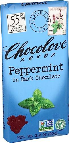 Chocolove Chocolove Peppermint in Dark Chocolate, 3.2 Ounce