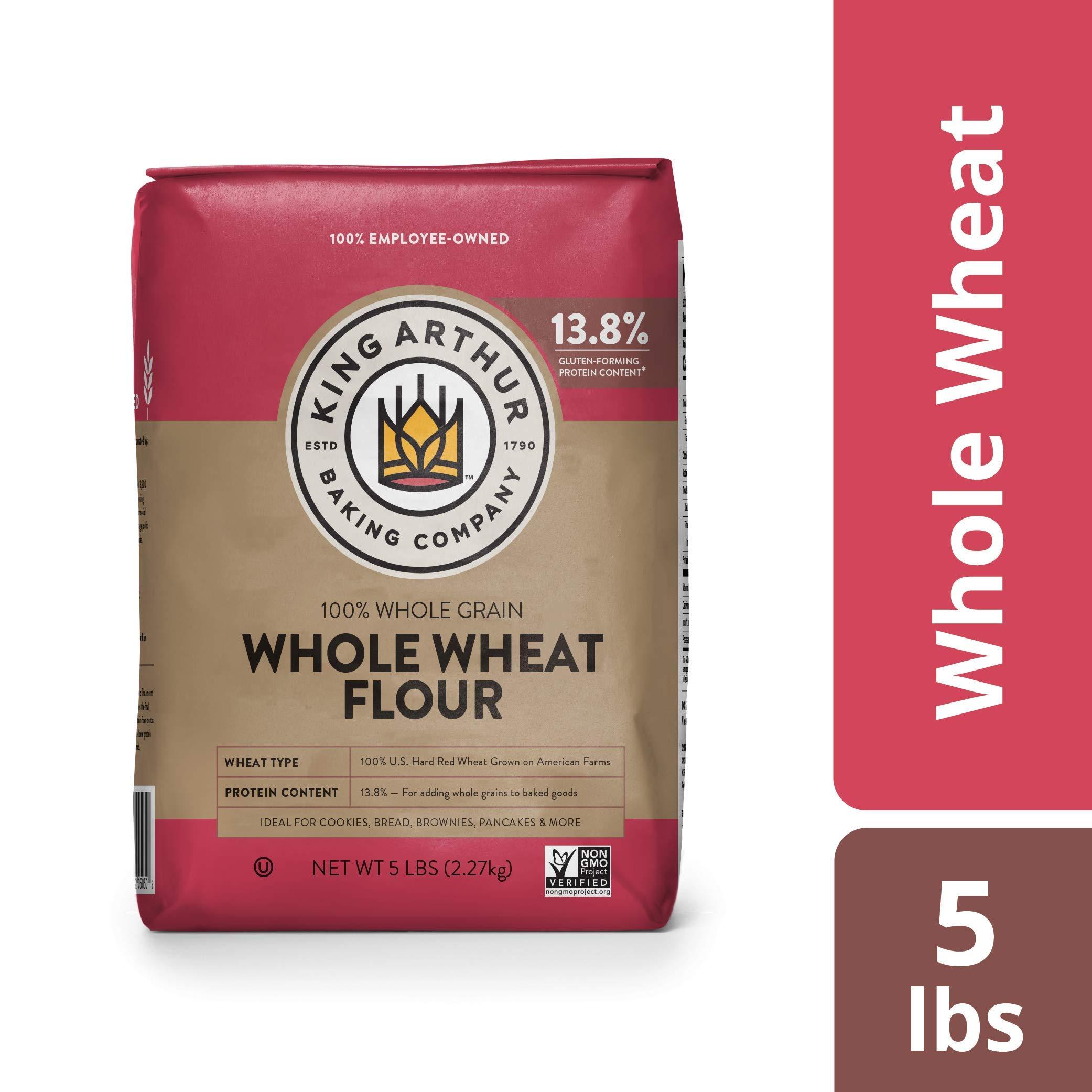 King Arthur King Arthur Traditional Whole Wheat Flour, 5 lb