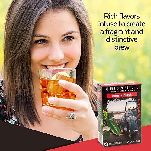 China Mist Iced Tea China Mist Iced Tea Gnarly Black Tea Infusion Refreshing and Delicious Each Tea Bag Yields 1/2 Gallon 4 bags.