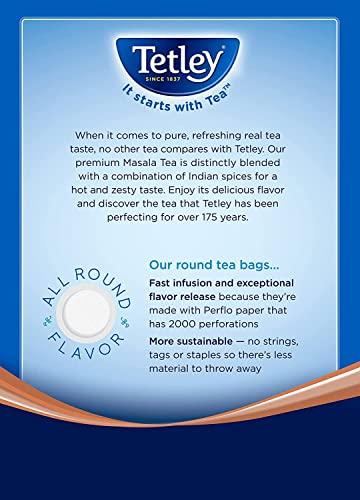 Tetley Tetley Tea, Masala, 72 Count Tea Bag