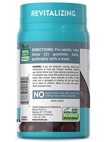 Nature\'s Truth Nature\'s Truth Multi Collagen Gummies | Type I, II, III, V, X | 60 Count | Non-GMO & Gluten Free Complex Supplement | Mixed Fruit Flavor