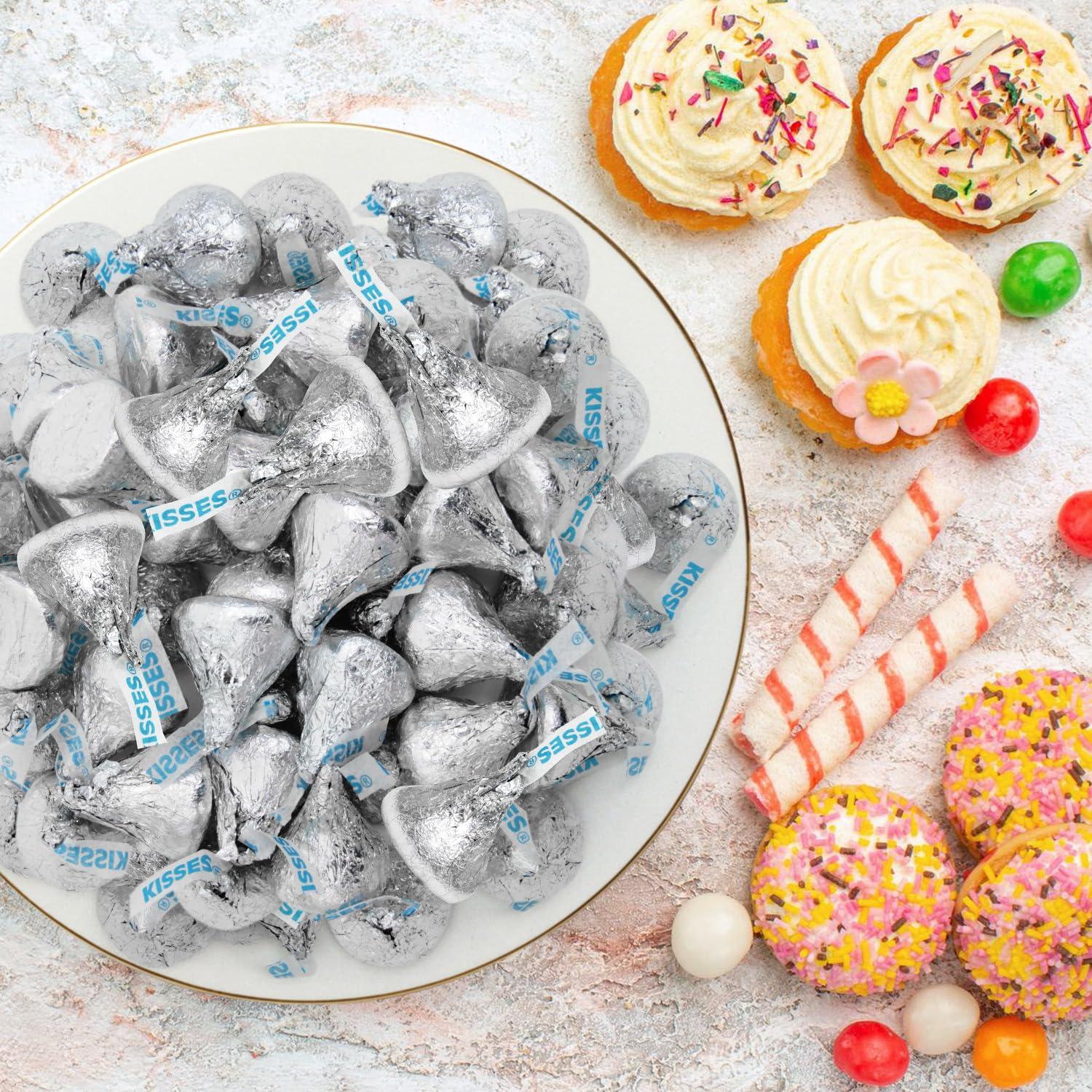 Jumblet Milk Chocolate Kisses, Hershey Kisses Bulk for Parties and Candy Buffets, Delicious Hersheys Kisses in Bulk, Perfect Milk Chocolate Candy for Holiday Celebrations and Everyday Sweet Treats (5 Lb)