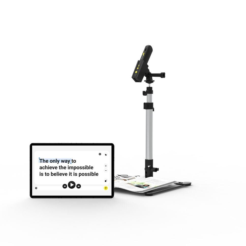 OrCam OrCam Read 3. The Ultimate Unique Solution. Handheld Reading Device. Smart Magnifier. Stationary Reader. Full AI Assistant Changes The Way of Text Interaction. Reading Anything and Anywhere