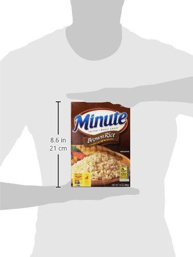 Minute Minute Brown Rice 10 minute Instant Whole Grain Rice 14 oz (pack of 2)